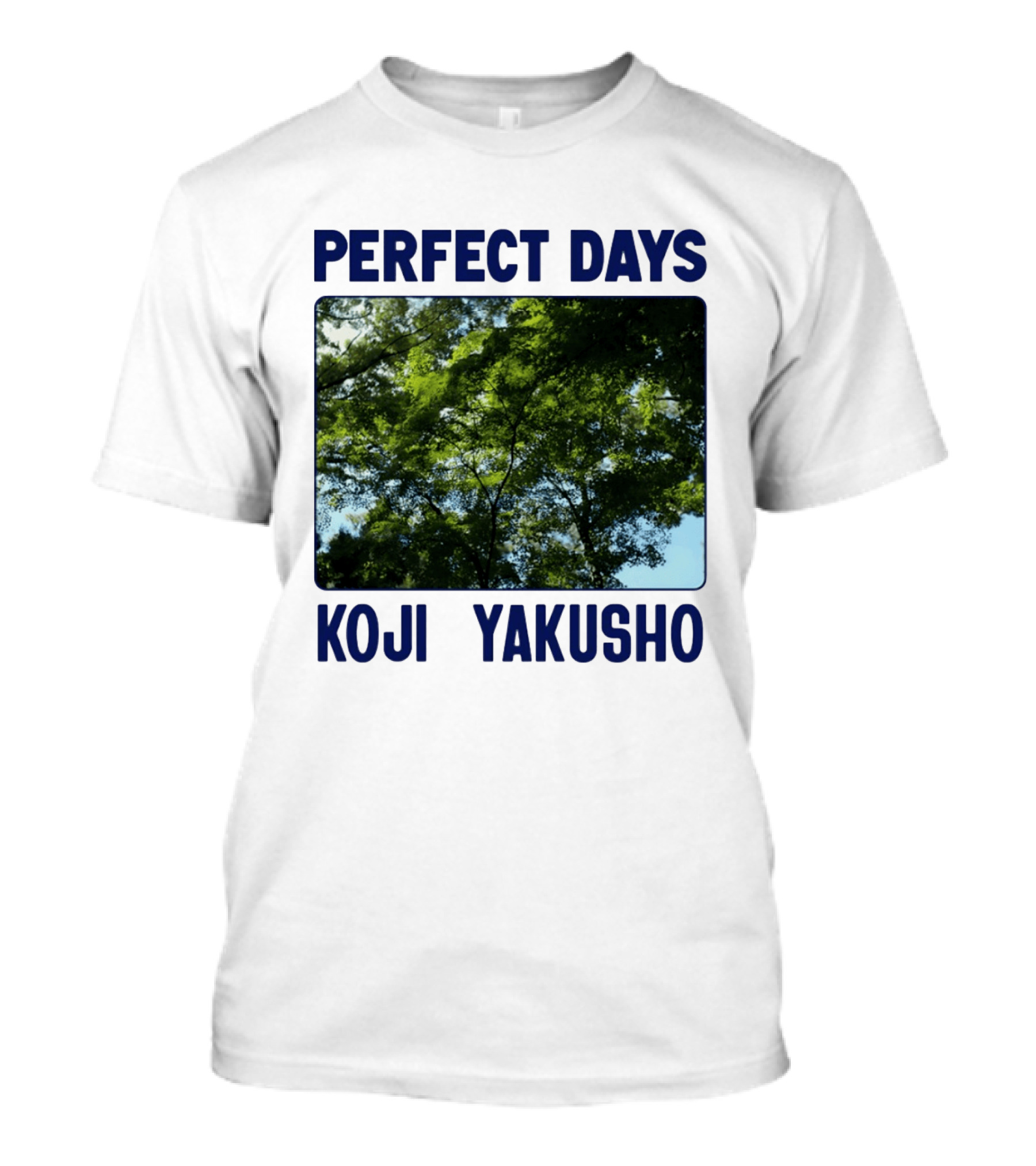 Perfect Days Koji Yakusho Forest Scene T-Shirt