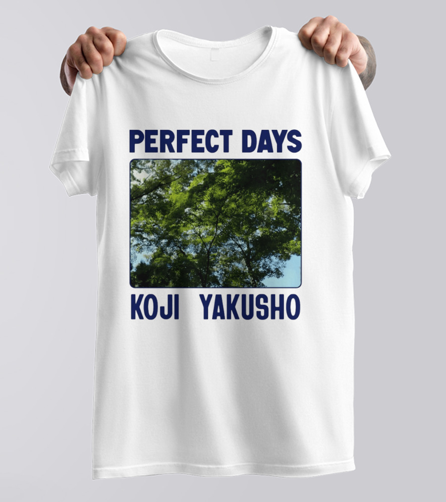 Perfect Days Koji Yakusho Forest Scene T-Shirt