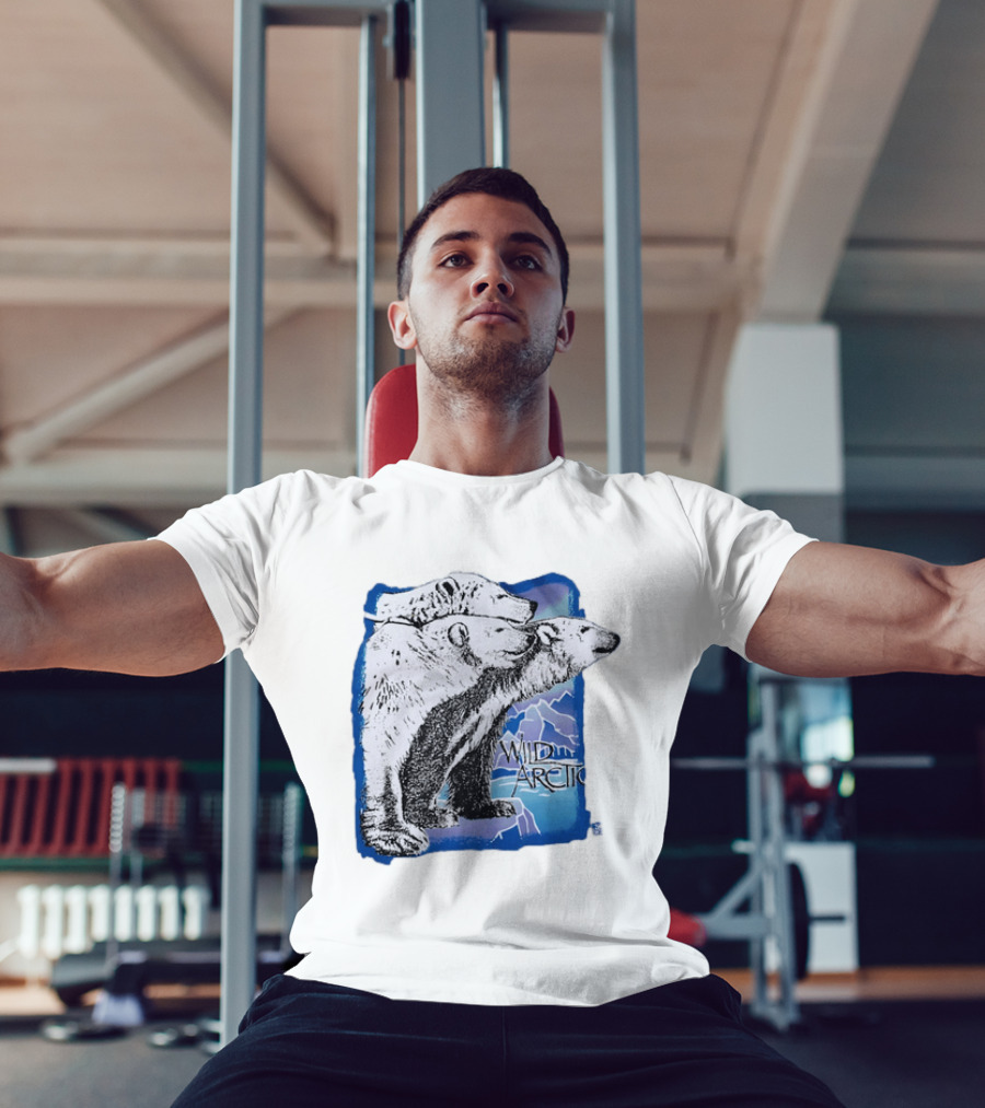 Polar Bear Trio Wild Arctic Sea World Wildlife T-Shirt