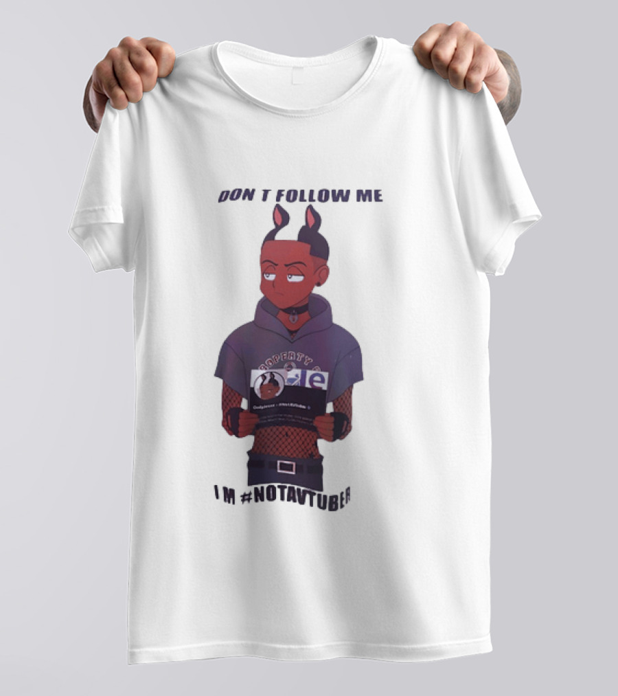 OnlyJesse Don't Follow Me Property Of OnlyJesse NotAVtuber Vtuber T-Shirt