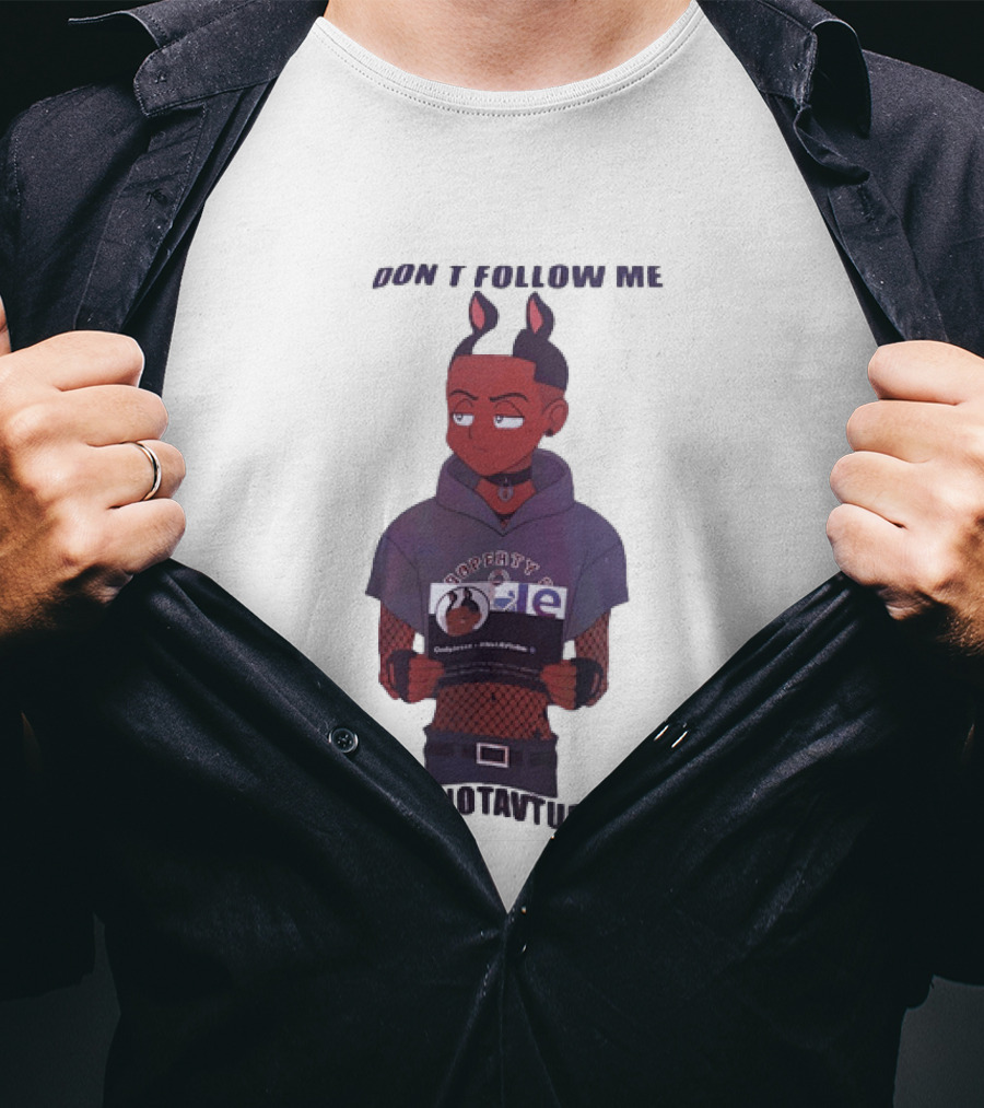 OnlyJesse Don't Follow Me Property Of OnlyJesse NotAVtuber Vtuber T-Shirt