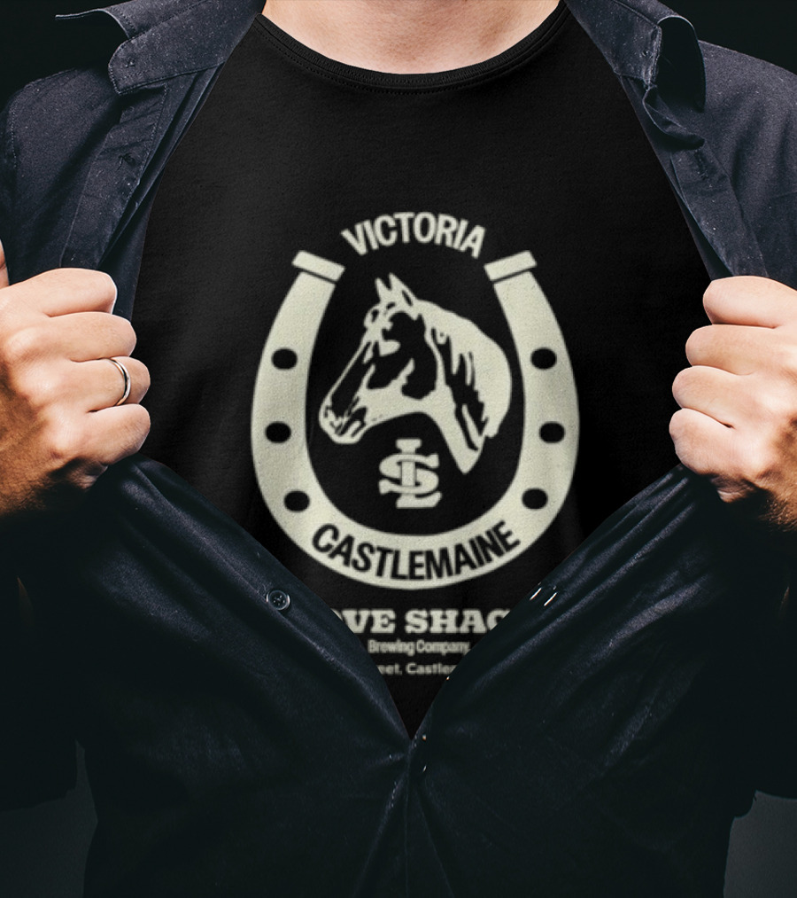 Victoria Castlemaine Horse Shoe Love Shack Brewing Co 28 Hargraves Street Castlemaine 3450 VIC T-Shirt