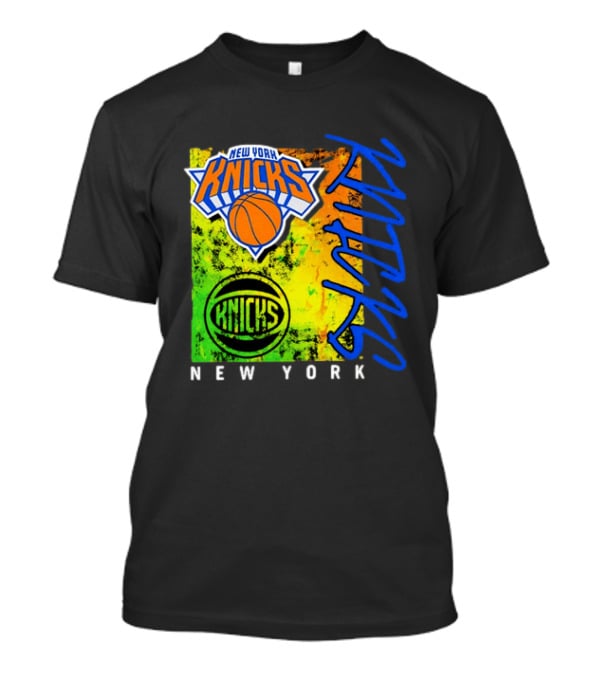 New York Knicks Distressed Basketball Retro Style NBA Fan Favorite T-Shirt