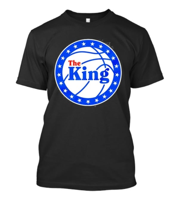Philadelphia 76ers The King NBA Basketball Stars T-Shirt