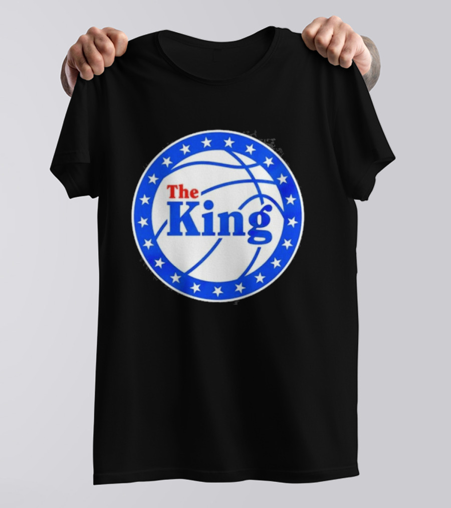 Philadelphia 76ers The King NBA Basketball Stars T-Shirt