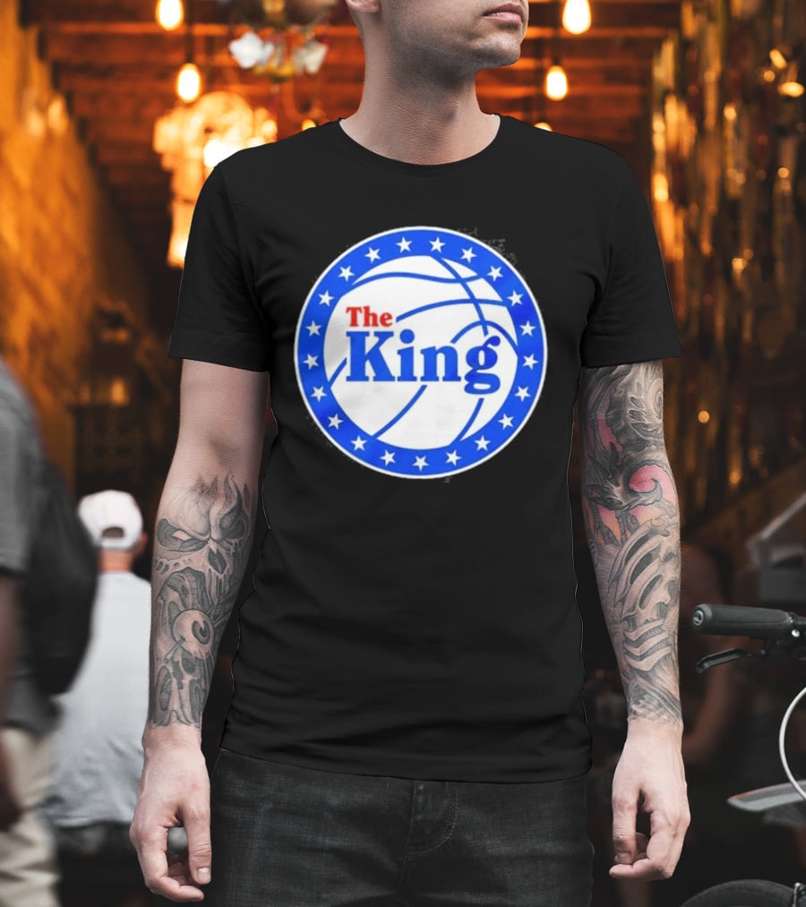 Philadelphia 76ers The King NBA Basketball Stars T-Shirt