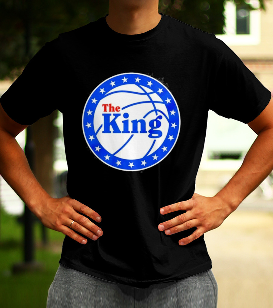 Philadelphia 76ers The King NBA Basketball Stars T-Shirt
