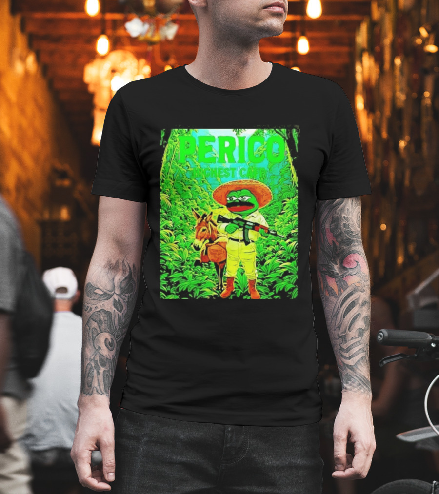 Perico Highest Caff Jungle Donkey Explorer T-Shirt