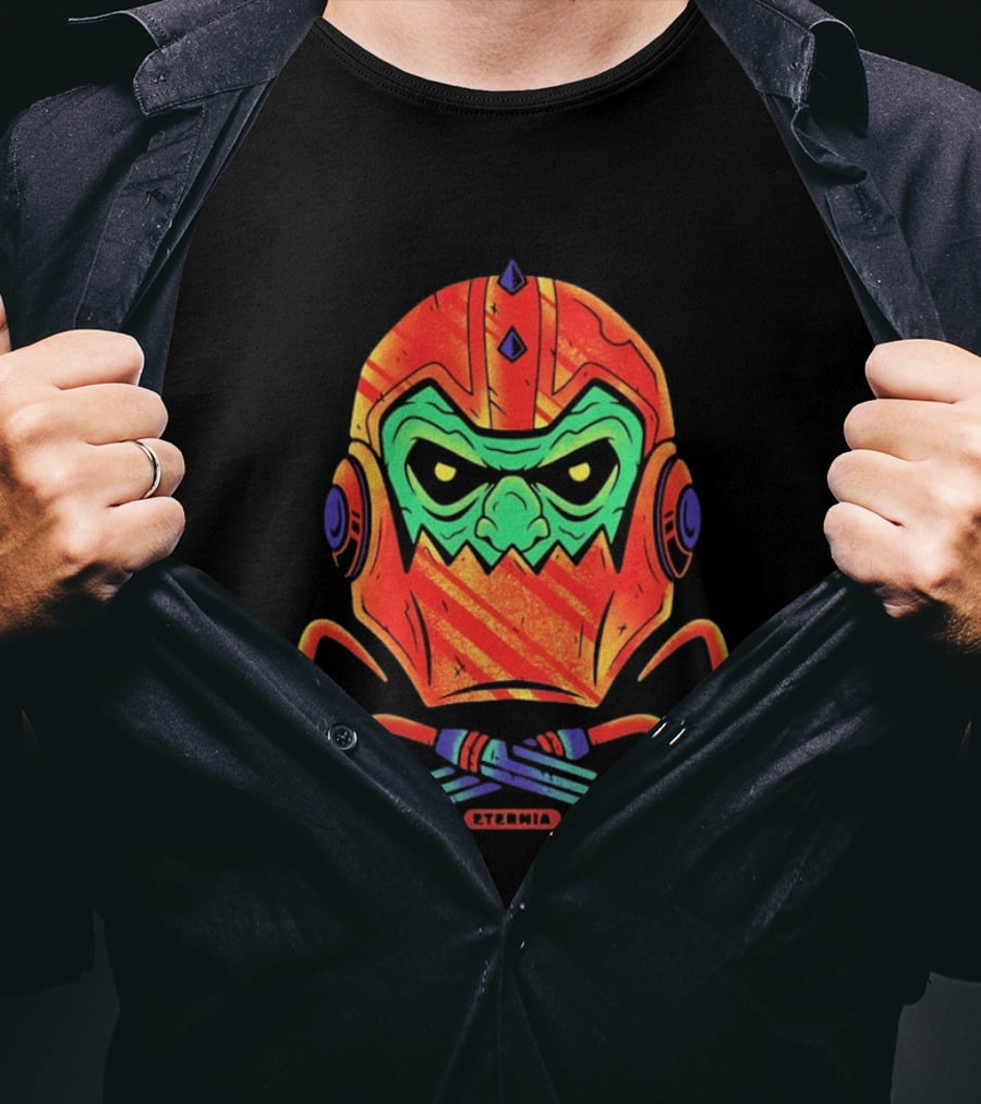 Trap Jaw Eternia Masters Of The Universe Retro Villain T-Shirt
