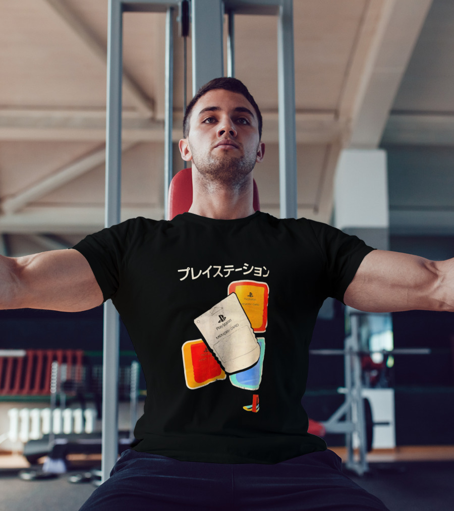 PlayStation Memory Card PS1 Sony Classic Retro Gaming Accessories T-Shirt