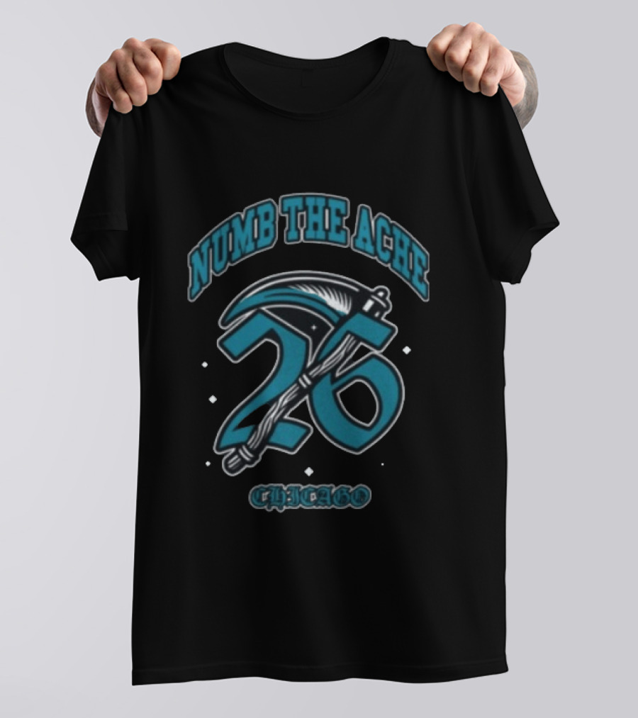 Vctms Store Numb The Ache 26 Chicago Basketball Jersey T-Shirt