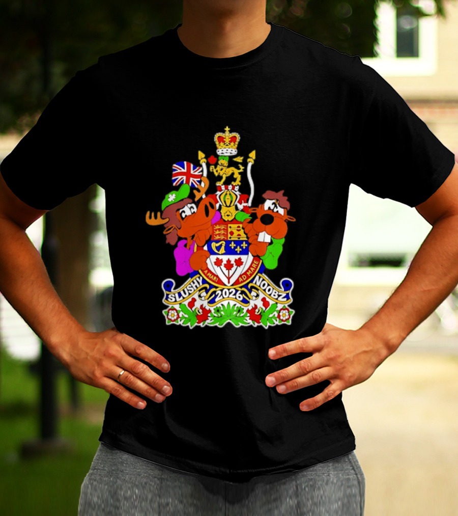 Slushy Noobz 2026 Coat Of Arms A Mari Ad Mare Martin Hamzah T-Shirt