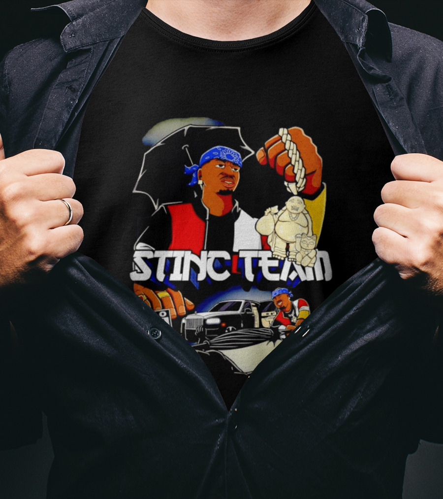 Stinc Team Too Greedy Family Urban Streetwear T-Shirt