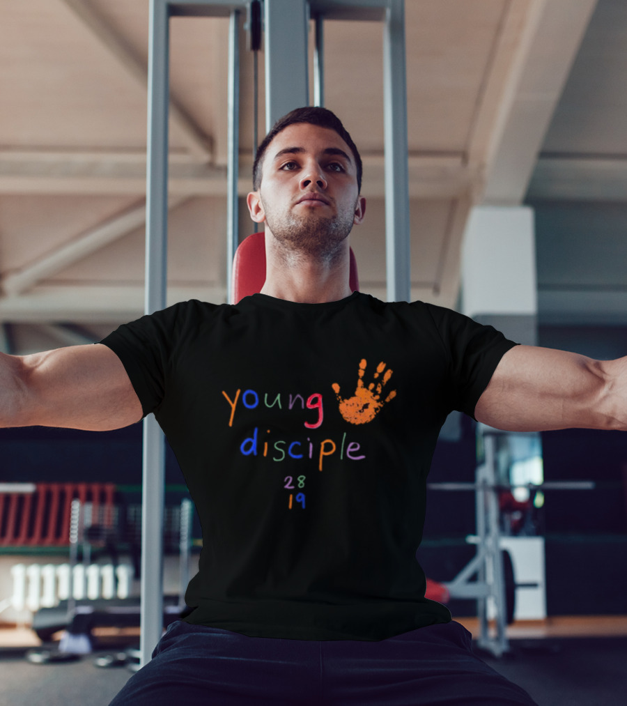 Young Disciple 2819 Handprint Colorful T-Shirt