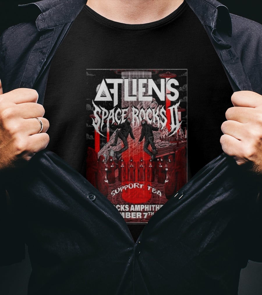 ATLIENS Space Rocks II Red Rocks Amphitheatre November 7 2026 T-Shirt