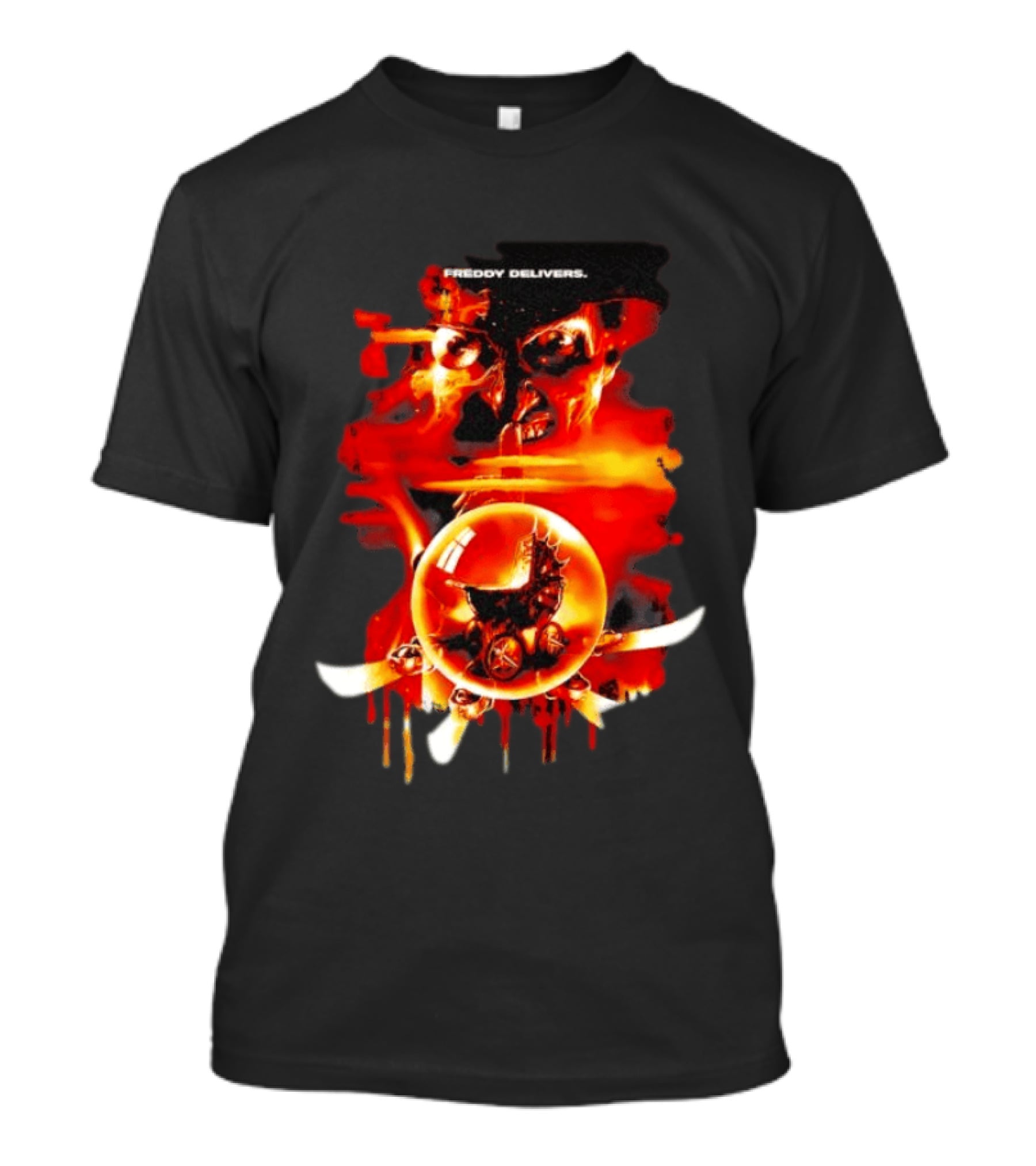 Freddy Krueger A Nightmare On Elm Street The Dream Child Freddy Delivers T-Shirt