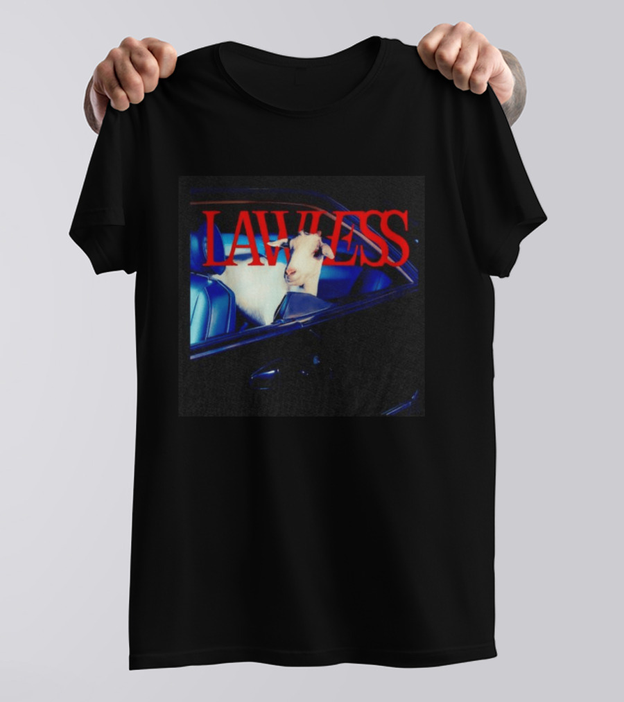 LAWLESS Goat In Car SB Driving T-Shirt
