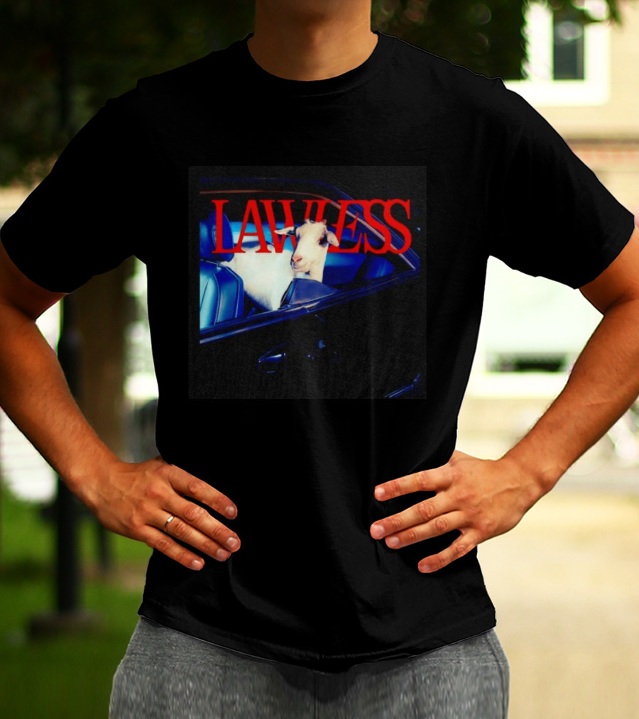 LAWLESS Goat In Car SB Driving T-Shirt