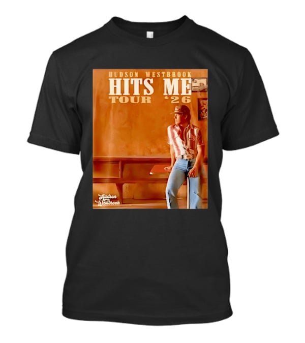 Hudson Westbrook Hits Me Tour '26 Retro Americana T-Shirt