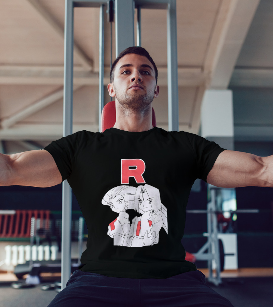 Jessie James Team Rocket R POKEMON Characters T-Shirt