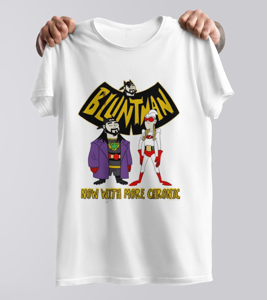 BLUNTMAN Now With More Chronic Jay And Silent Bob T-Shirt