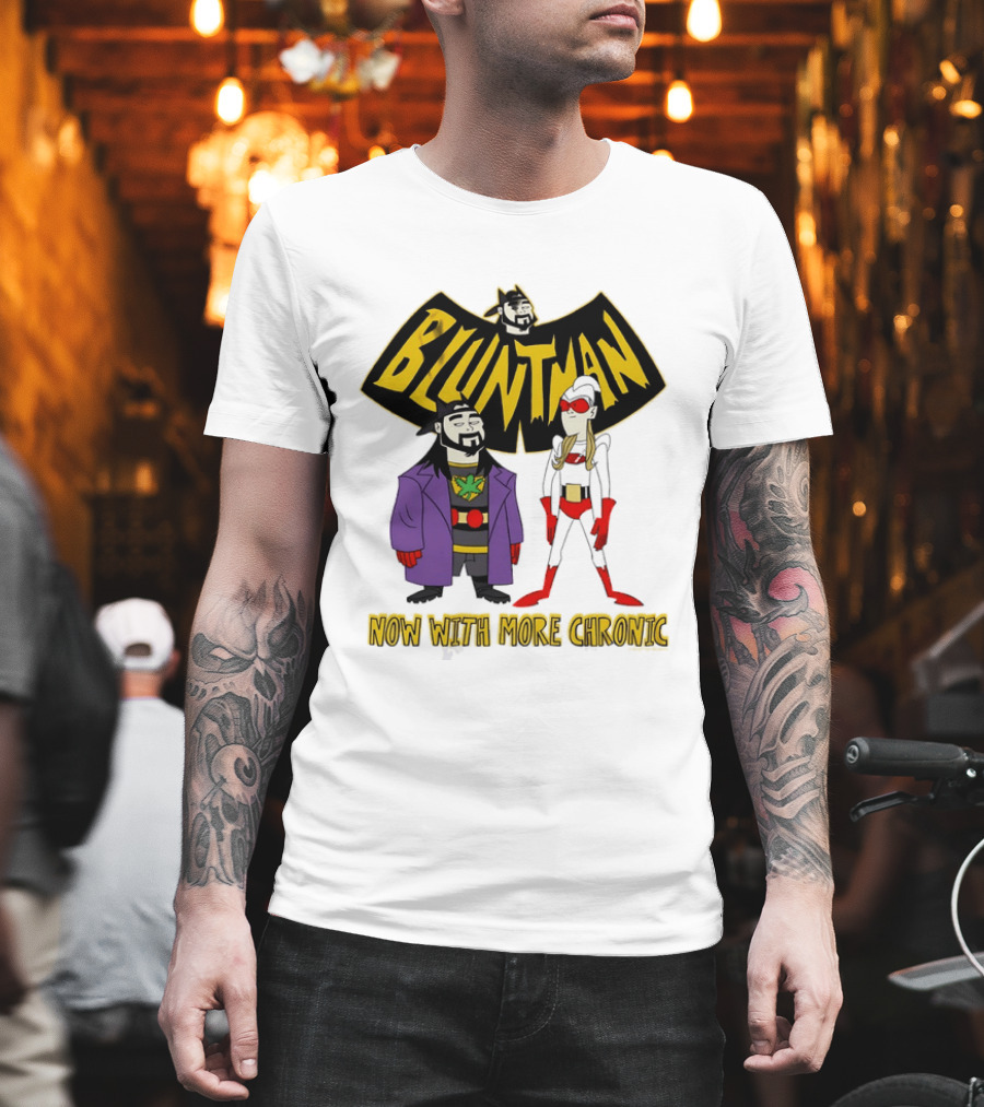 BLUNTMAN Now With More Chronic Jay And Silent Bob T-Shirt