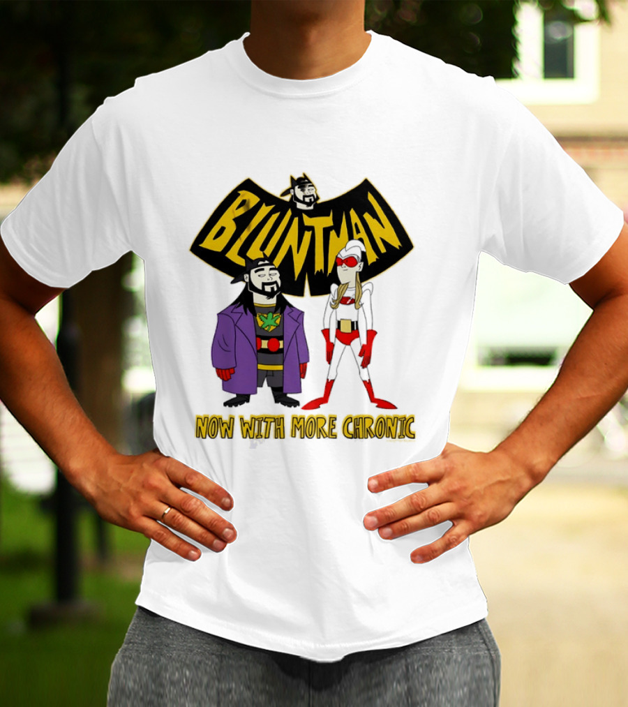 BLUNTMAN Now With More Chronic Jay And Silent Bob T-Shirt