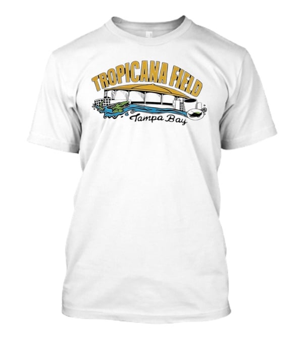 Tropicana Field Tampa Bay Stadium MLB Baseball T-Shirt