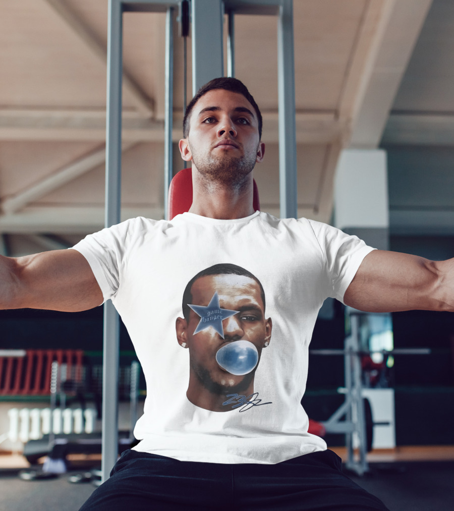 LeBron James Game Changer Star Blue Bubble 23 T-Shirt