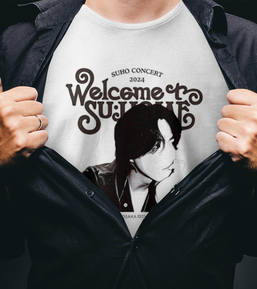 SUHO Concert 2024 Welcome To Su Home Tokyo Osaka Aichi Tour T-Shirt