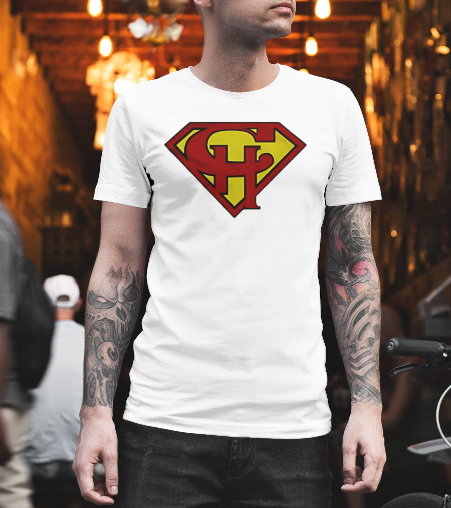 Superman Symbol CH Clark Kent Super Hero T-Shirt