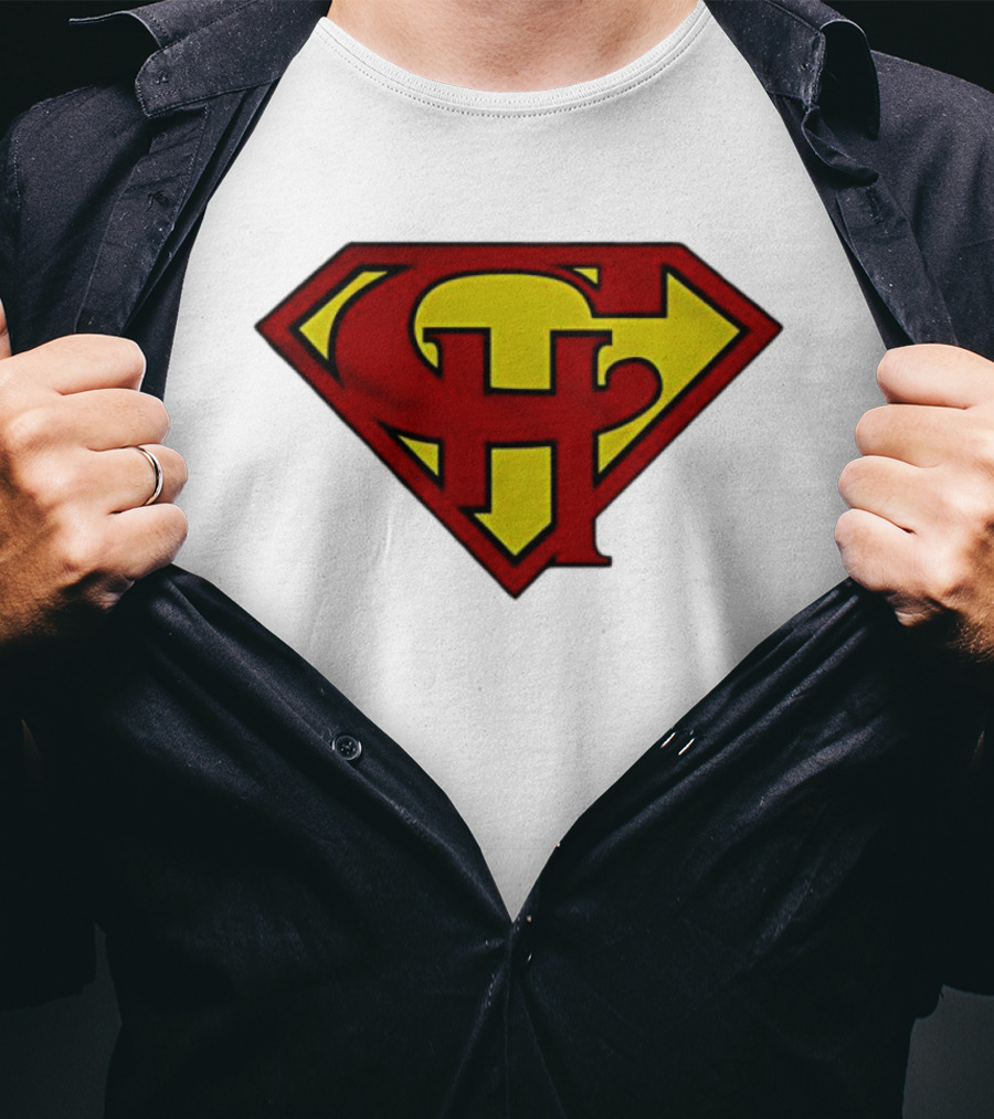 Superman Symbol CH Clark Kent Super Hero T-Shirt