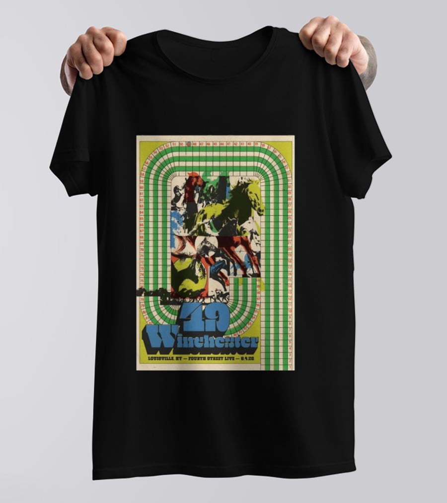 49 Winchester Louisville KY Fourth Street Live September 4th 2026 Horse Racing T-Shirt