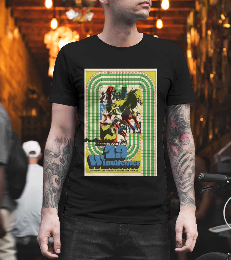 49 Winchester Louisville KY Fourth Street Live September 4th 2026 Horse Racing T-Shirt