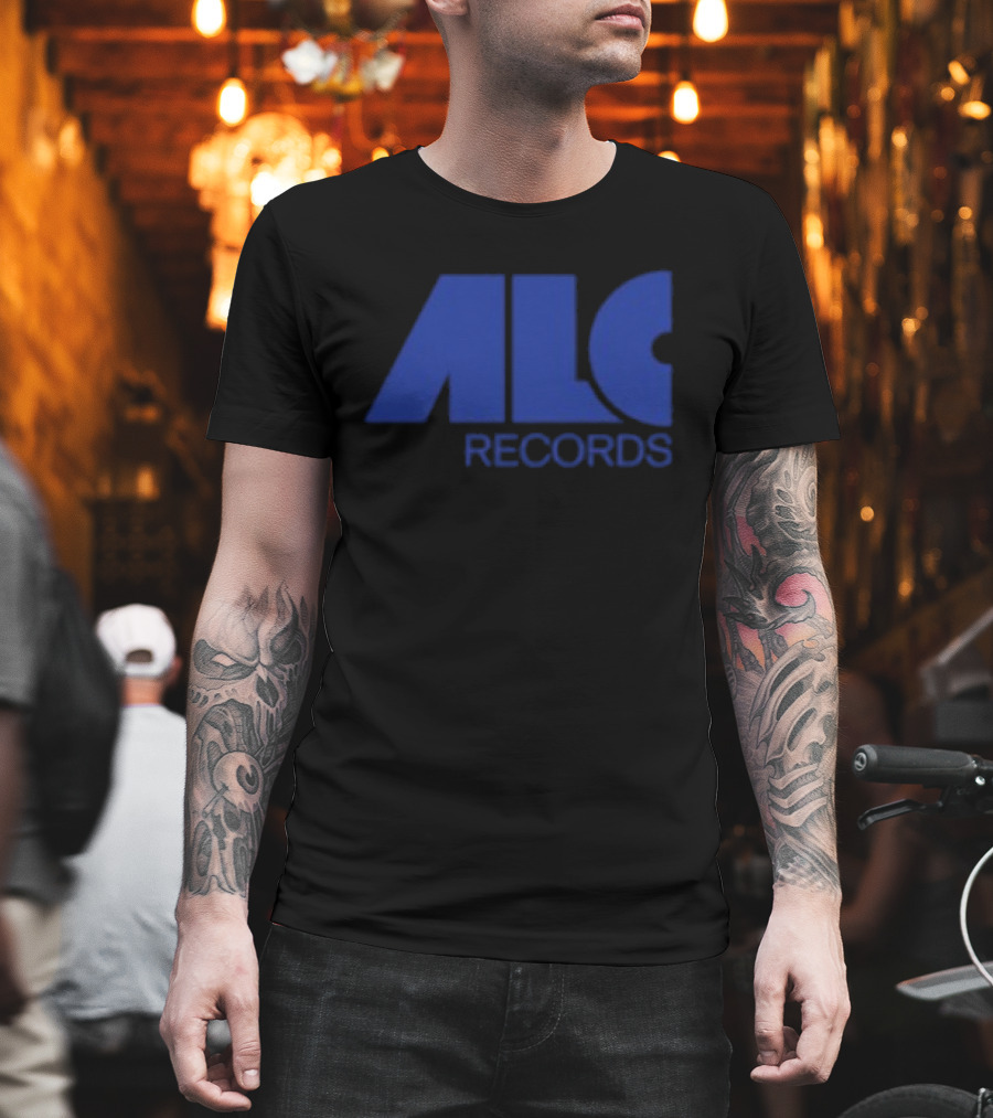 ALC Records Store Nouveau Black T-Shirt