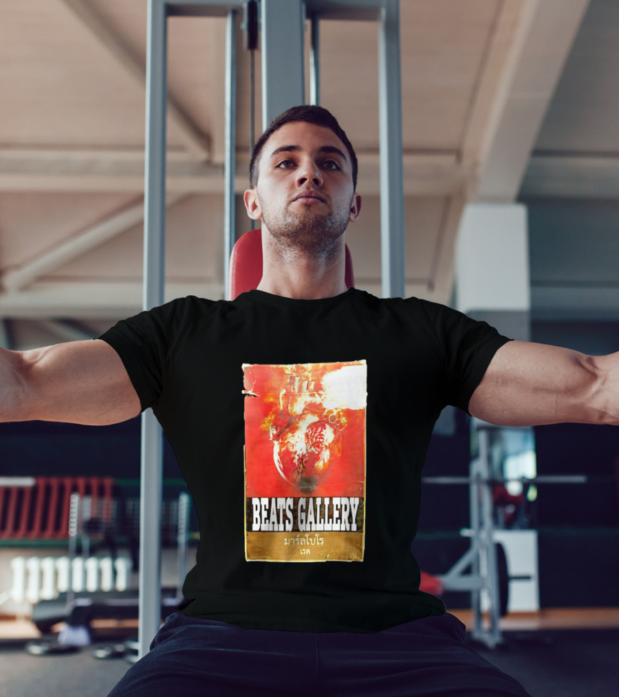 BEATS GALLERY Marlboro Red Anatomical Heart T-Shirt