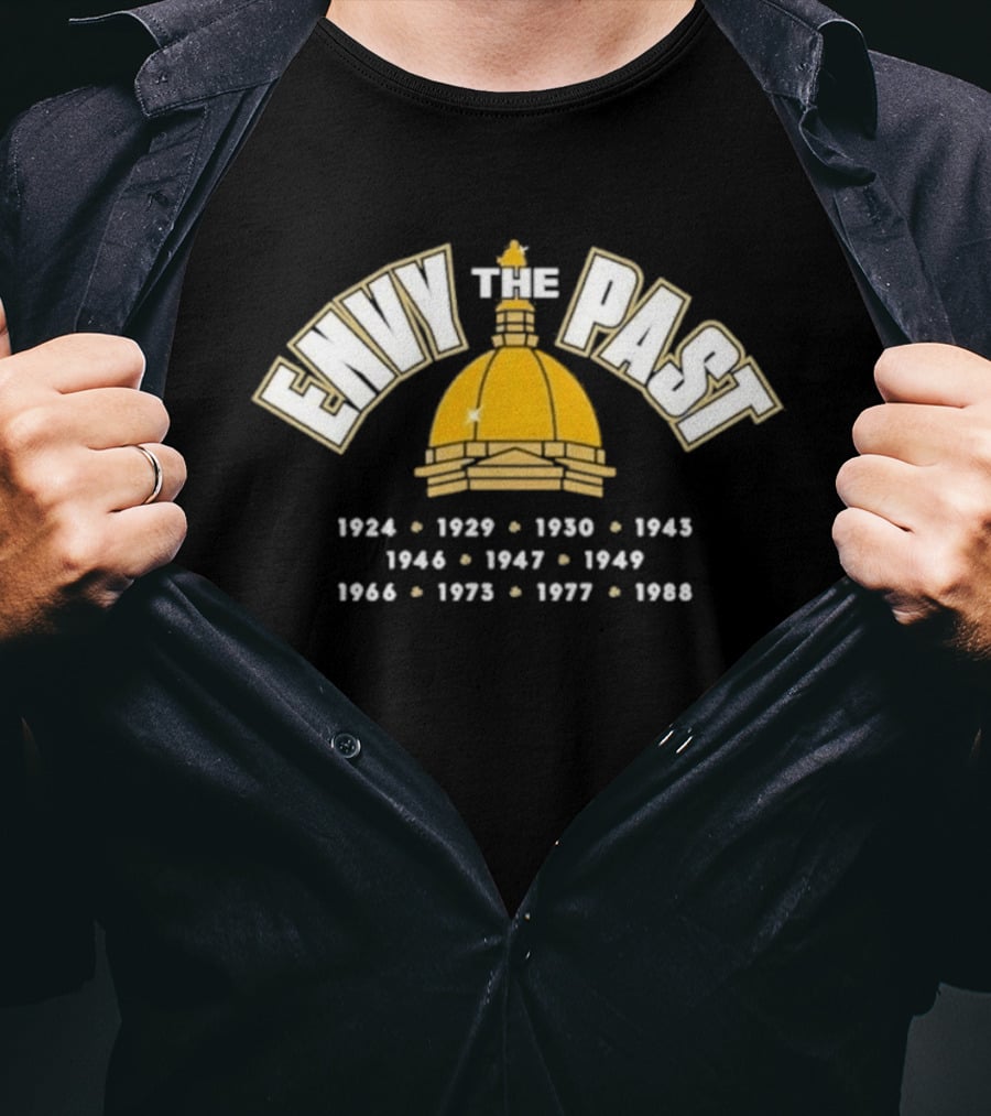 Envy The Past 1924 1929 1930 1943 1946 1947 1949 1966 1973 1977 1988 T-Shirt