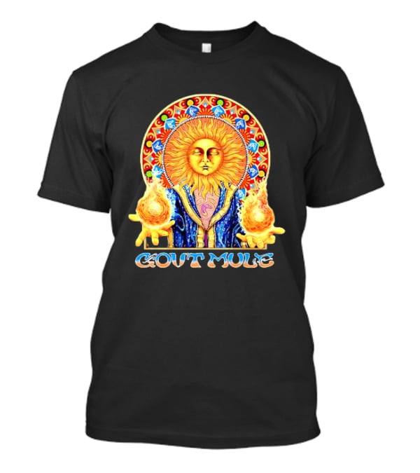 Gov't Mule Psychedelic Sunburst Summer Tour 2026 T-Shirt