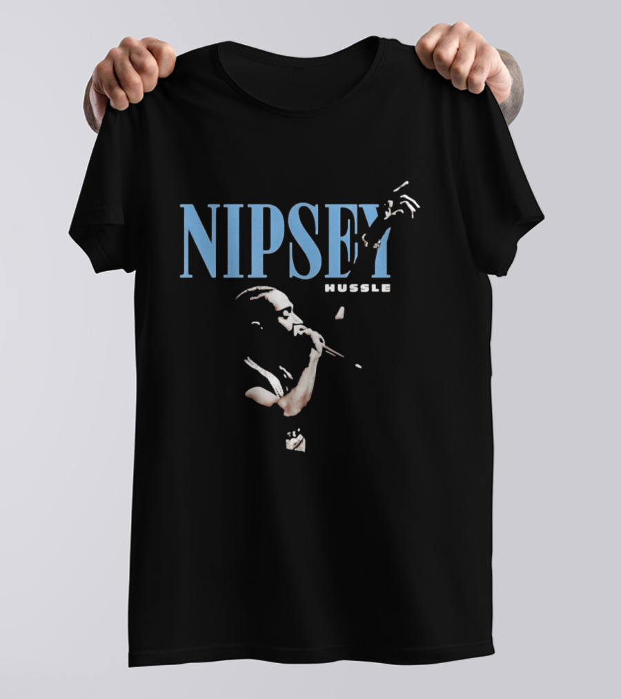 Nipsey Hussle Rap Artist Performing Music Nipsey Hussle T-Shirt
