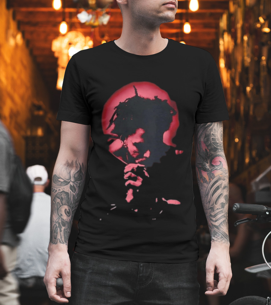 JID Red Microphone Performance T-Shirt