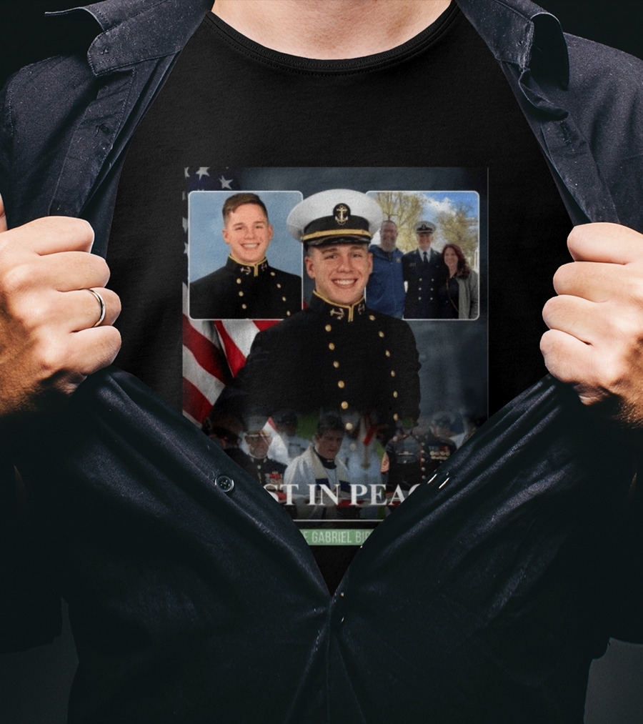 Rest In Peace Luke Gabriel Bird Midshipman Memorial T-Shirt