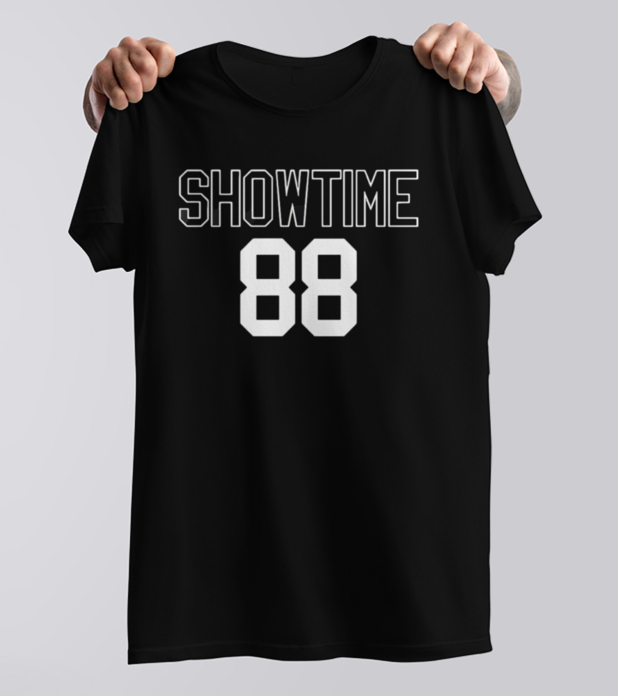 Showtime 88 Jersey Sports Retro Fashion Basketball T-Shirt