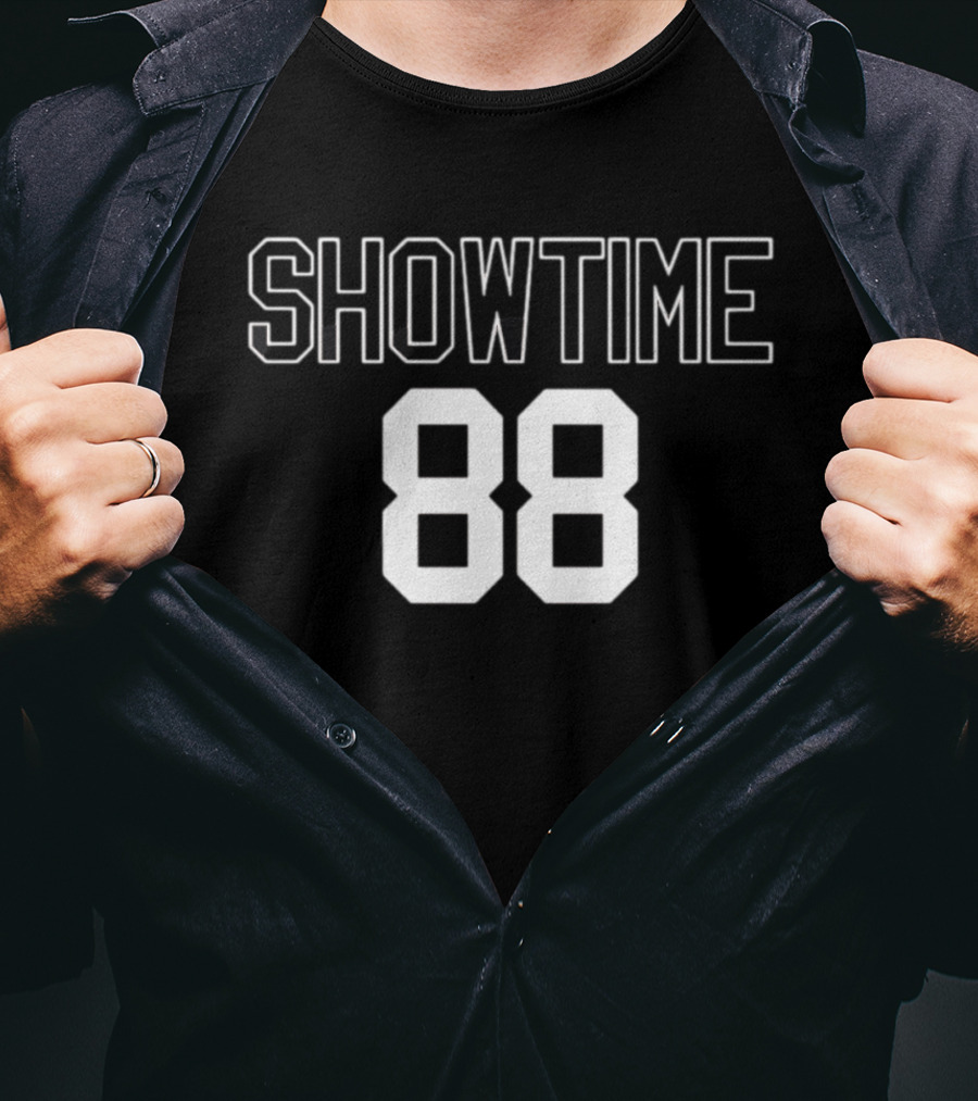 Showtime 88 Jersey Sports Retro Fashion Basketball T-Shirt