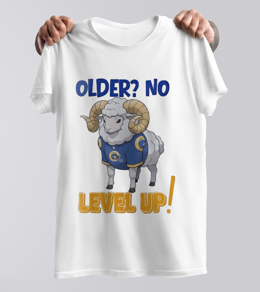 Los Angeles Rams X Pokemon 30th Anniversary Older No Level Up T-Shirt