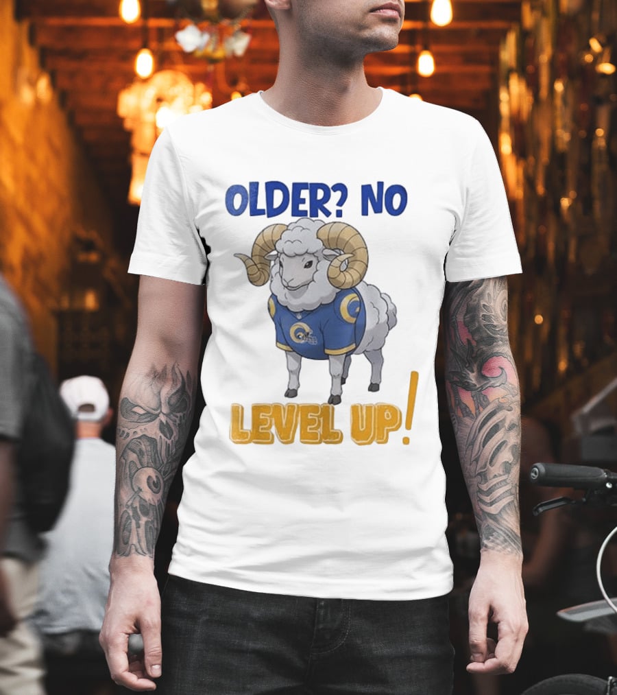 Los Angeles Rams X Pokemon 30th Anniversary Older No Level Up T-Shirt