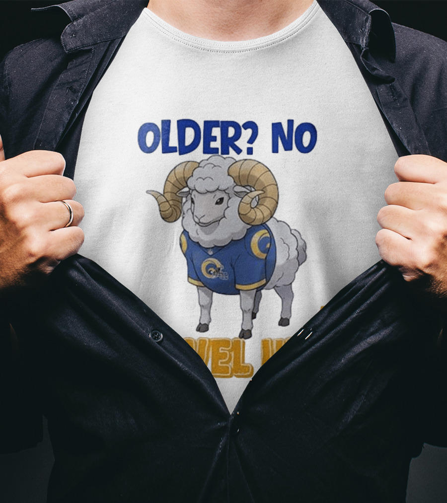 Los Angeles Rams X Pokemon 30th Anniversary Older No Level Up T-Shirt