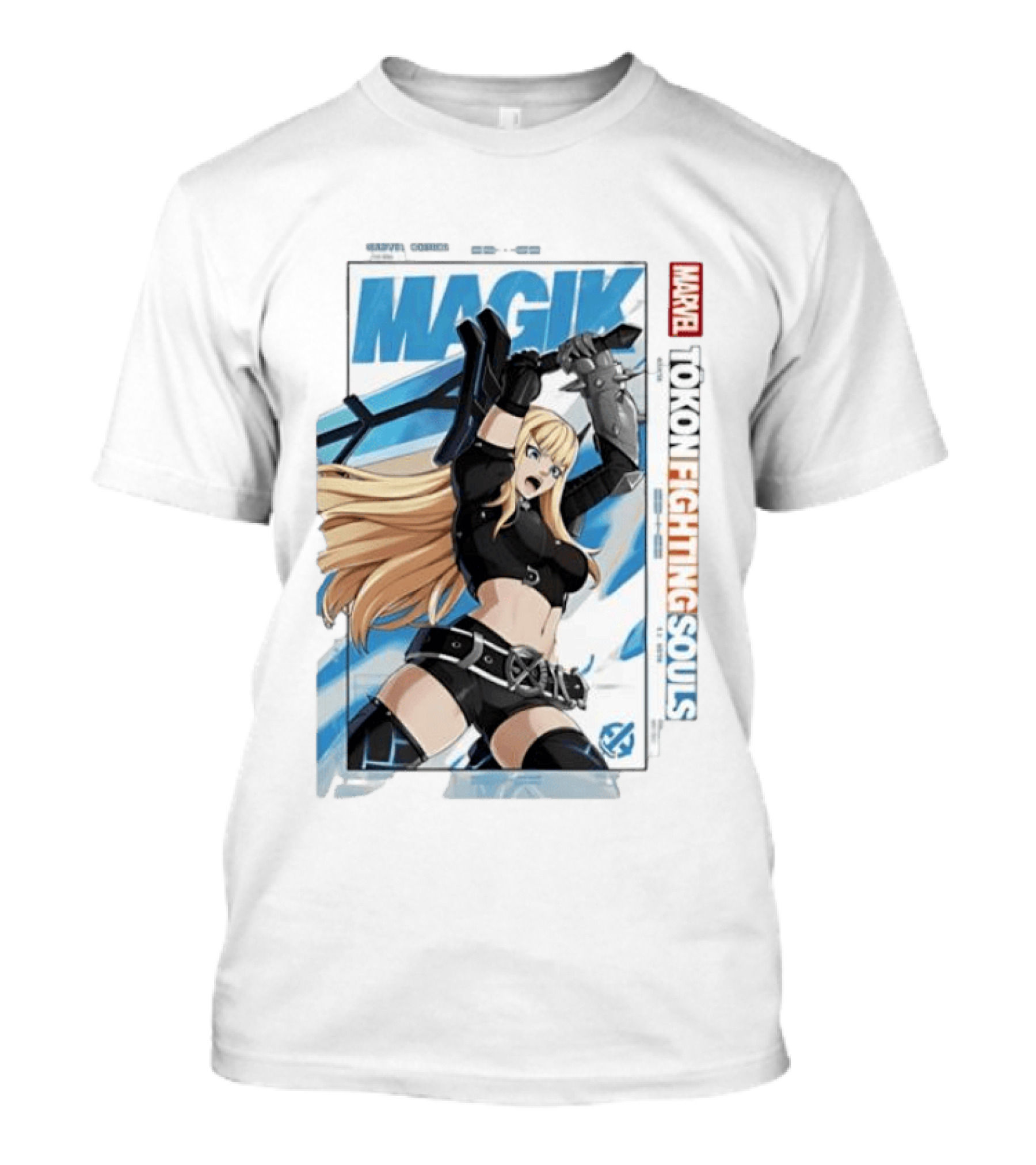 Magik Marvel Tokon Fighting Souls X Men T-Shirt