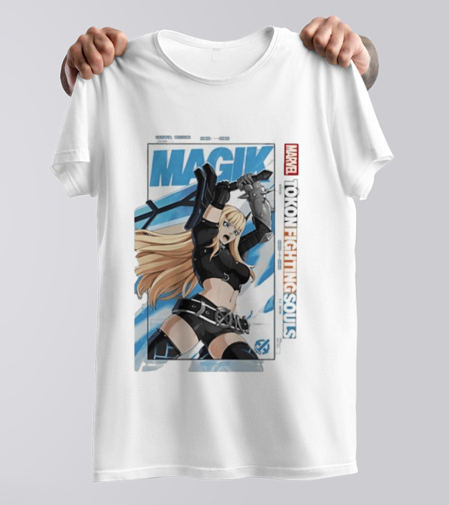 Magik Marvel Tokon Fighting Souls X Men T-Shirt