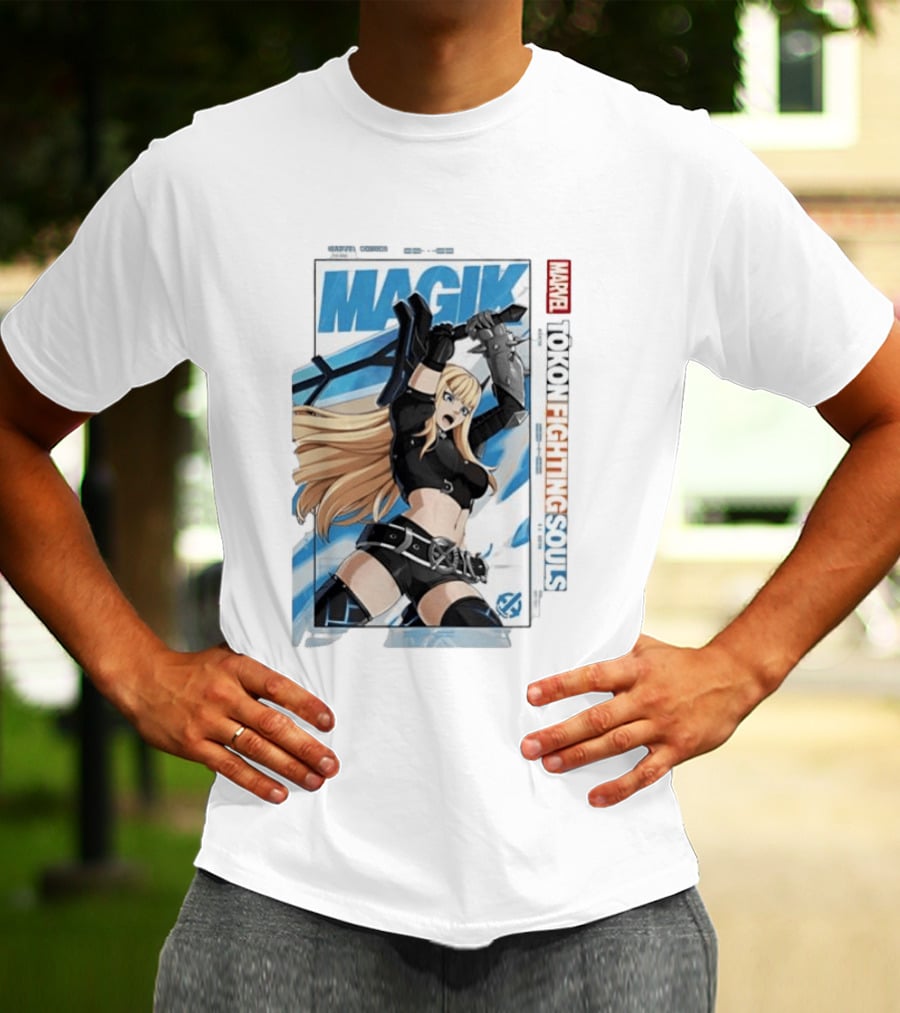 Magik Marvel Tokon Fighting Souls X Men T-Shirt