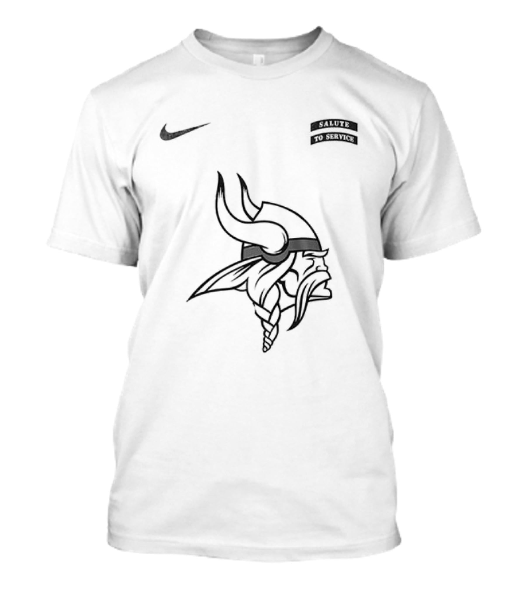 Nike Minnesota Vikings Salute To Service Camouflage NFL T-Shirt